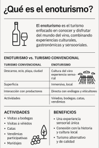 Enoturismo infografia
